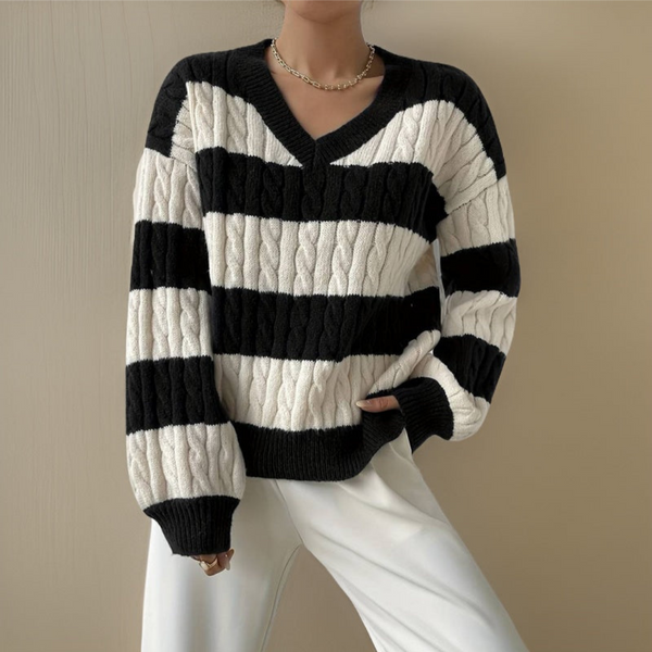 Pull à Manche Longue Pour Femmes Keira